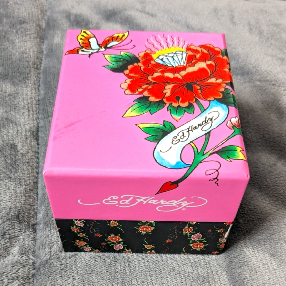 Ed Hardy watch with Swarovski crystals